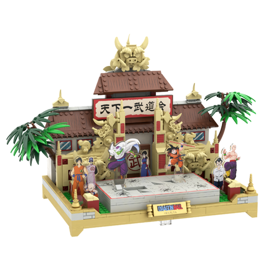 Dragon Ball Z -Tenkaichi Budokai Construction Set with Acrylic Figures (776 Pieces)