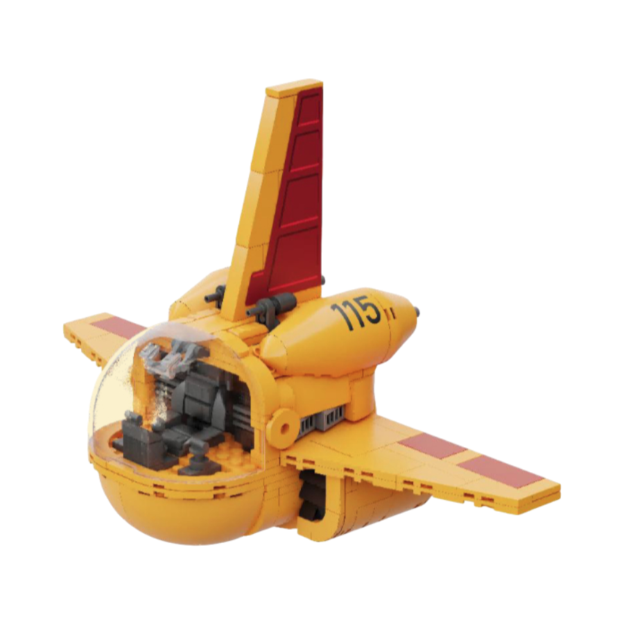 Dragon Ball - Yamcha's Airplane Construction Set (390 Pieces)