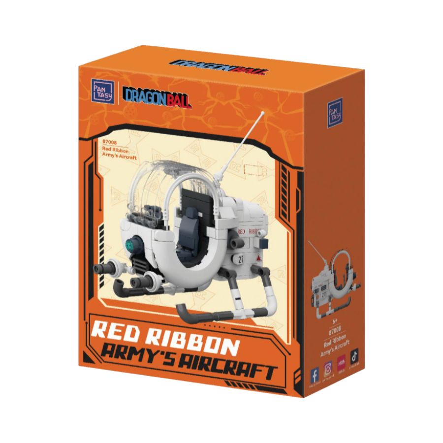Dragon Ball - Red Ribbon Army's Aircraft Construction Set (325 Pieces)