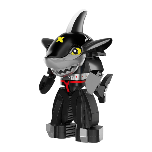 B-Robo Kubatack - Sharkler Figure Construction Set (245 Piece Kit)