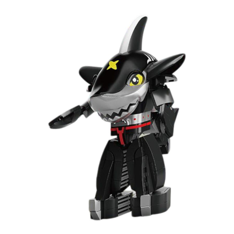 B-Robo Kubatack - Sharkler Figure Construction Set (245 Piece Kit)