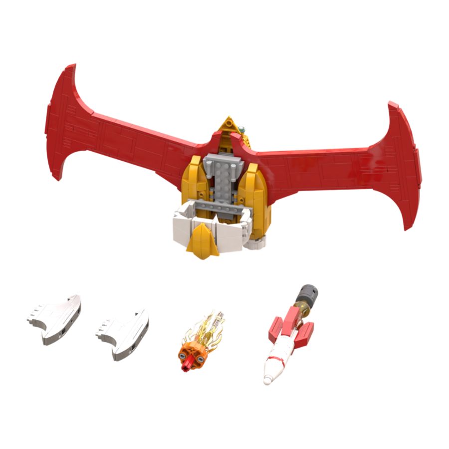 Mazinger Z - Mechanical Mazinger Z Construction Set (1895 Piece Kit)