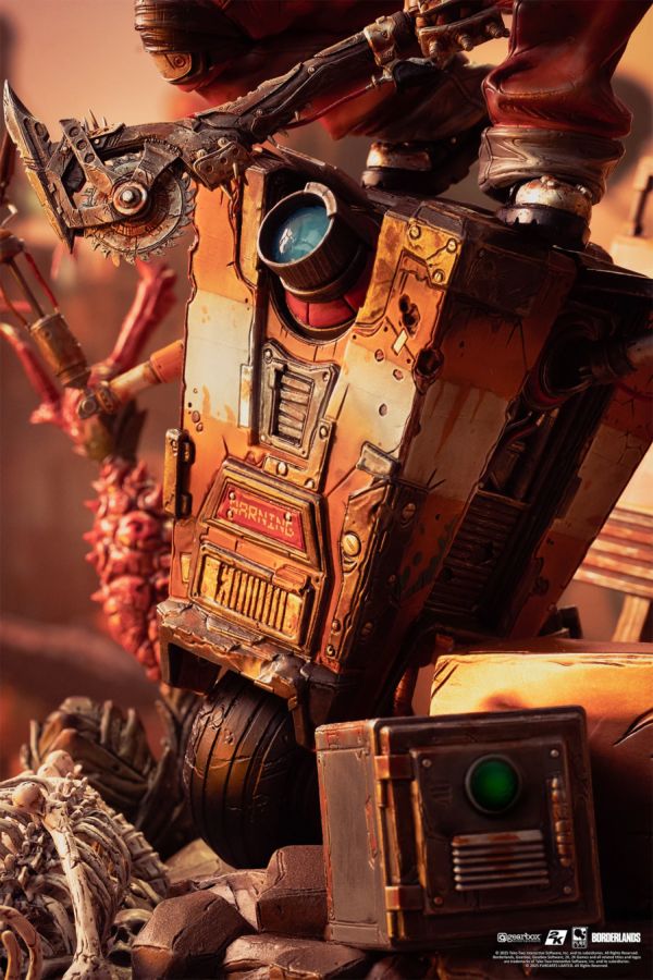 Borderlands 3 - Psycho & Claptrap 1:6 Diorama