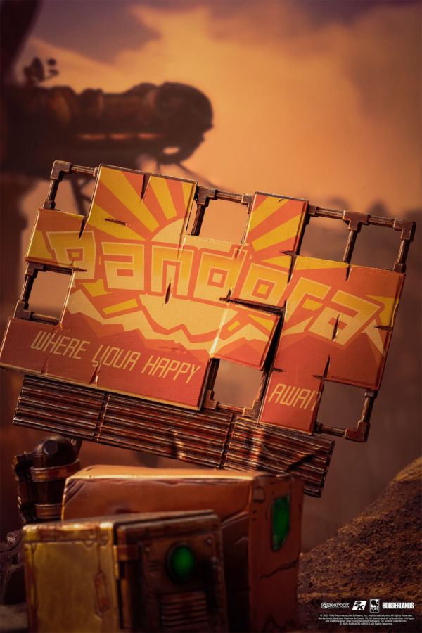 Borderlands 3 - Psycho & Claptrap 1:6 Diorama