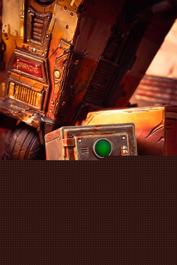 Borderlands 3 - Psycho & Claptrap 1:6 Diorama