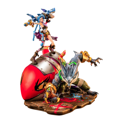 2XKO - Jinx & Warwick 1:10 Scale Diorama