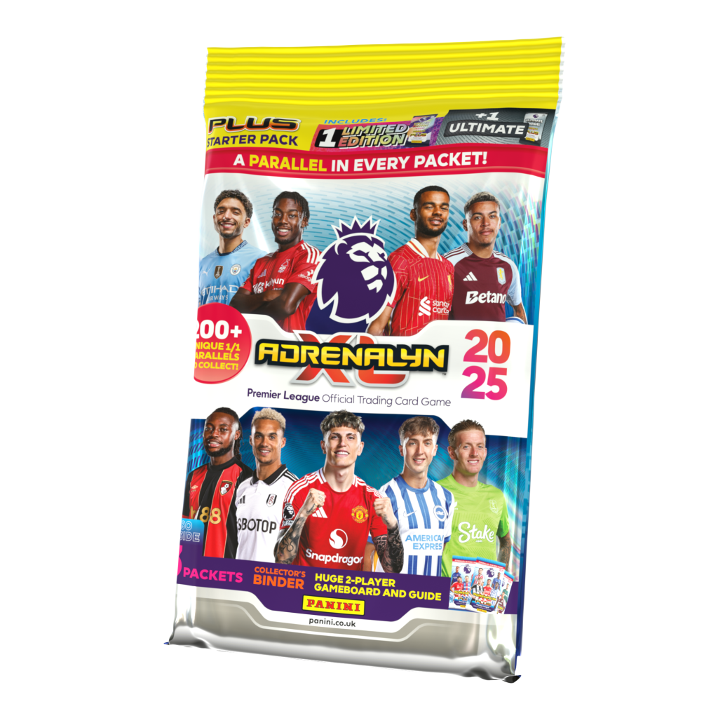 Panini Adrenalyn PLUS 2024/2025 EPL Soccer Starter Pack (Bundle of 2)