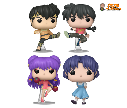 Ranma 1/2 Bundle - 4 POP! Vinyls