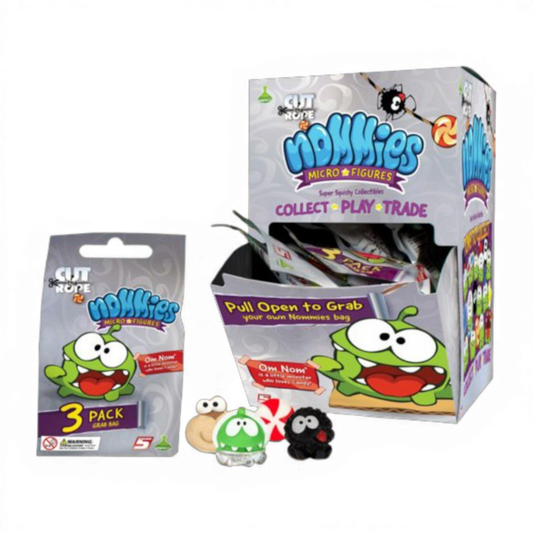 Cut the Rope - 3 Pack Nommies in Blind Bag (Gravity Feed of 30)