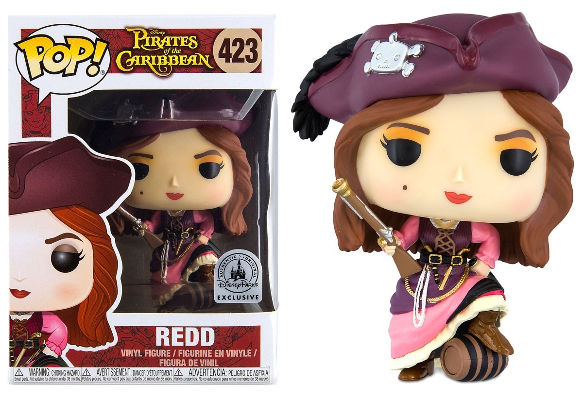 Pirates of the Caribbean - Redd Pop Vinyl #423