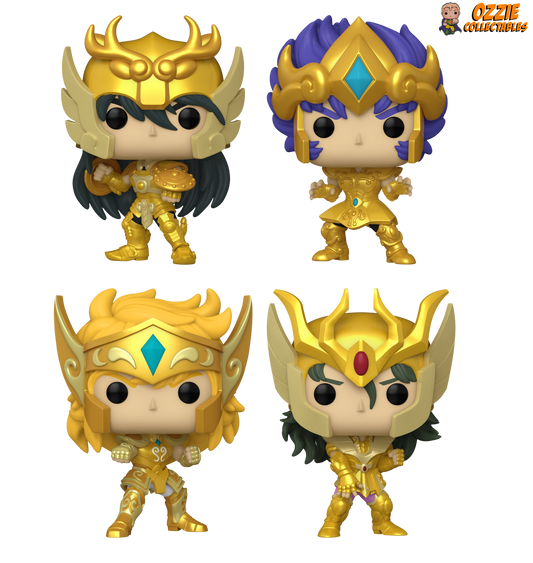 Saint Seiya 2023 Bundle - 4 POP! Vinyls