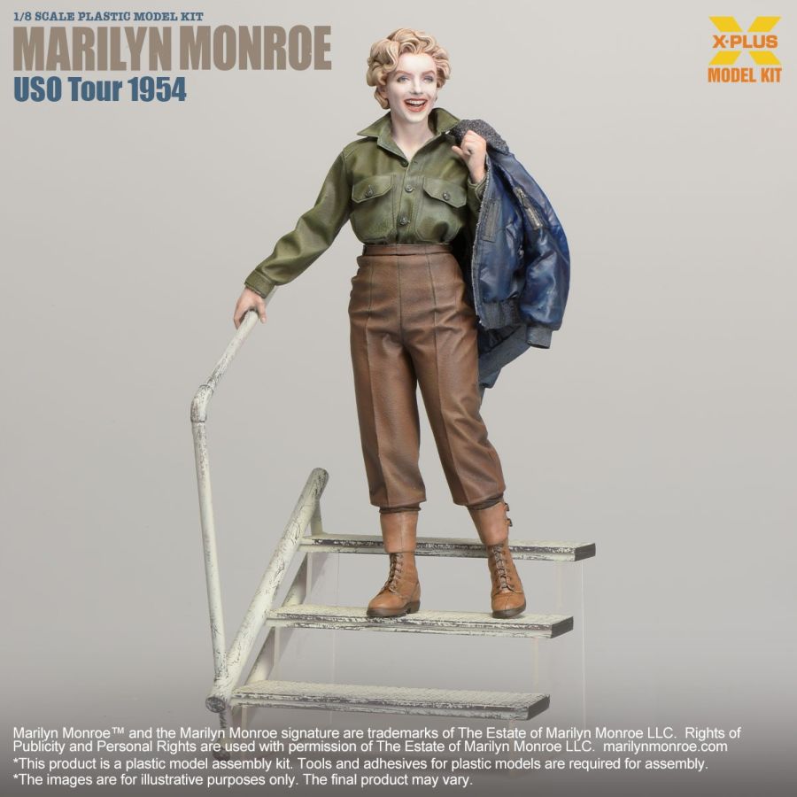 Marilyn Monroe - USO Tour 1954 1:8 Scale Model Kit