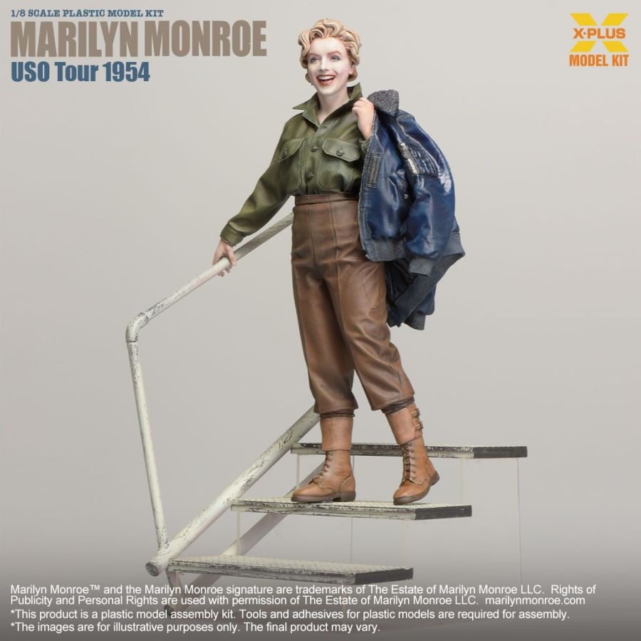 Marilyn Monroe - USO Tour 1954 1:8 Scale Model Kit