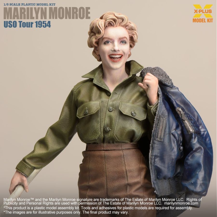 Marilyn Monroe - USO Tour 1954 1:8 Scale Model Kit