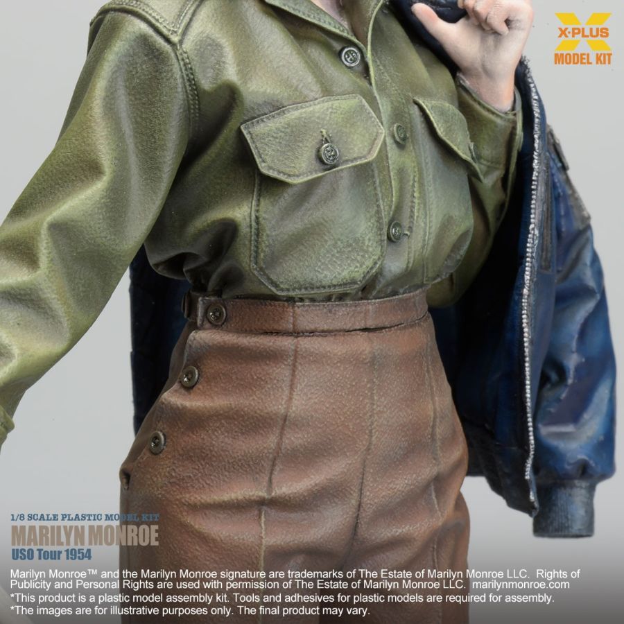 Marilyn Monroe - USO Tour 1954 1:8 Scale Model Kit
