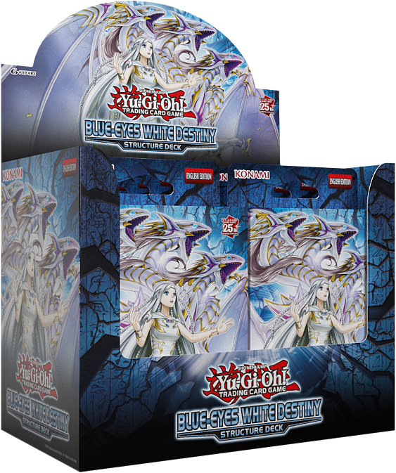 YU-GI-OH! TCG Structure Deck Blue-Eyes White Destiny REPRINT - July 2025 Reprint