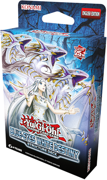 YU-GI-OH! TCG Structure Deck Blue-Eyes White Destiny REPRINT - July 2025 Reprint
