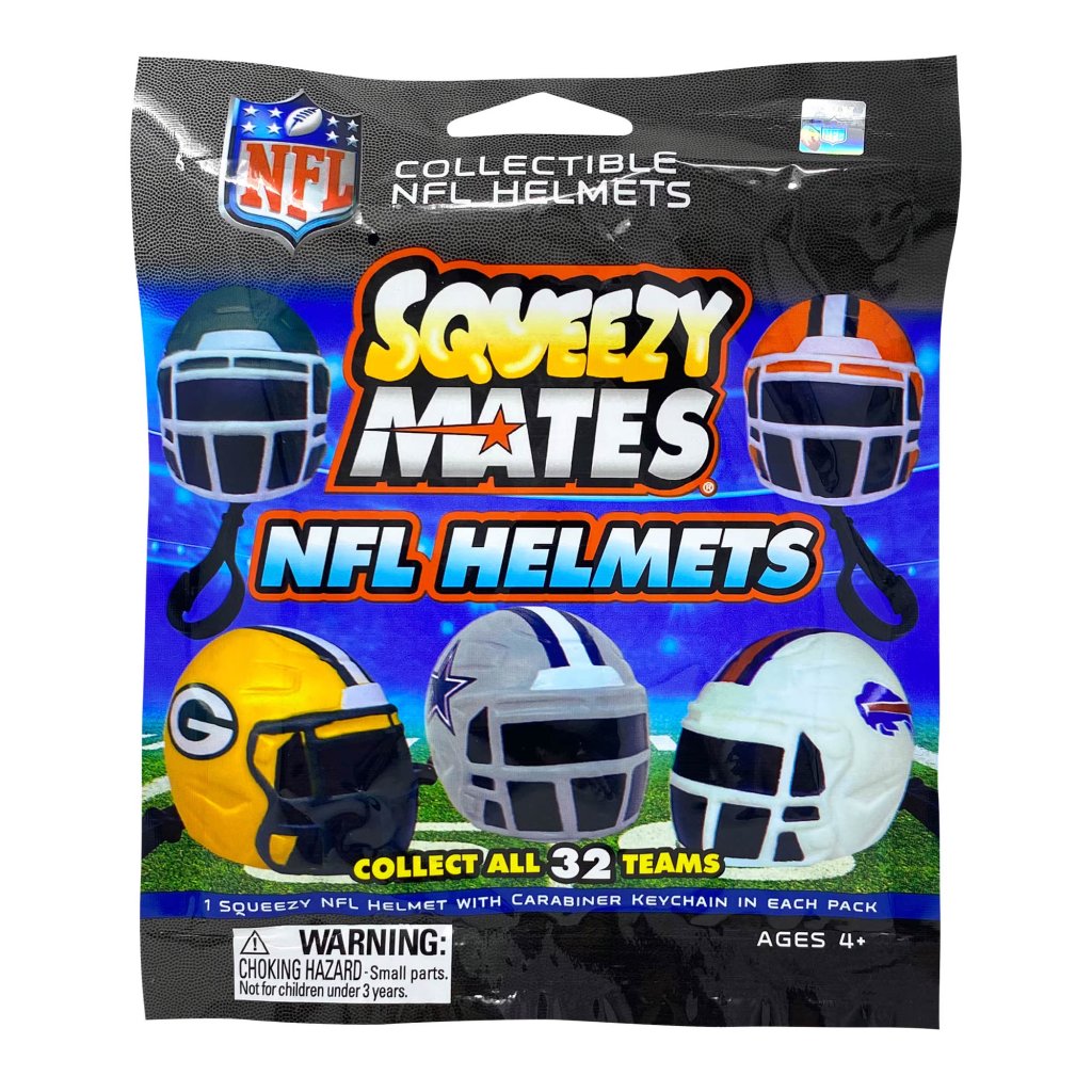 SqueezyMates NFL Helmets Blind Bag
