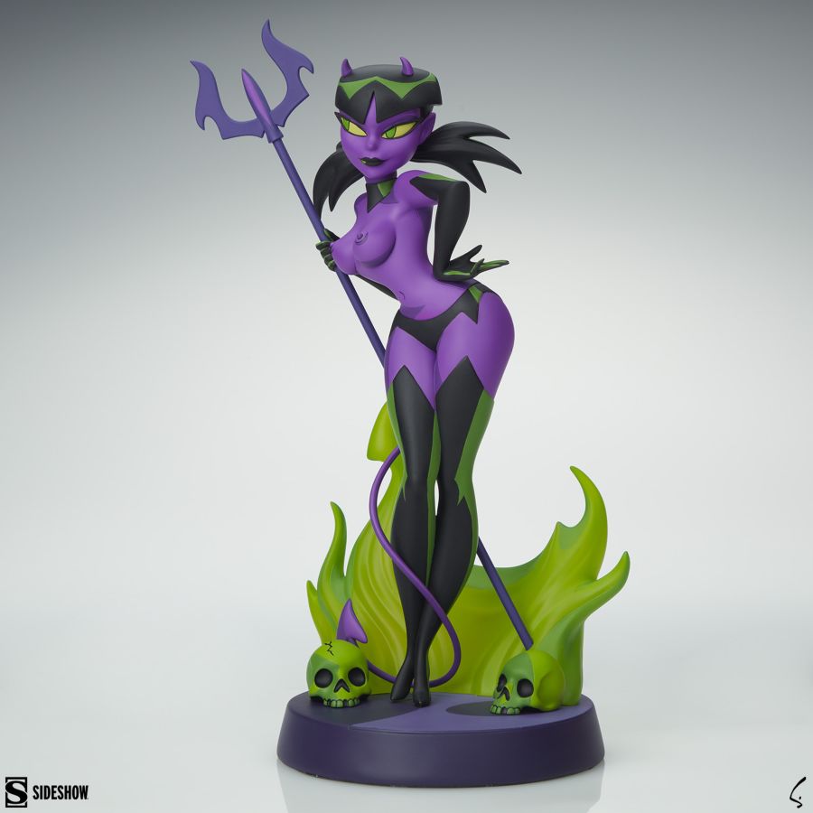 Shane Glines - Devil Girl (Purple & Green) Statue