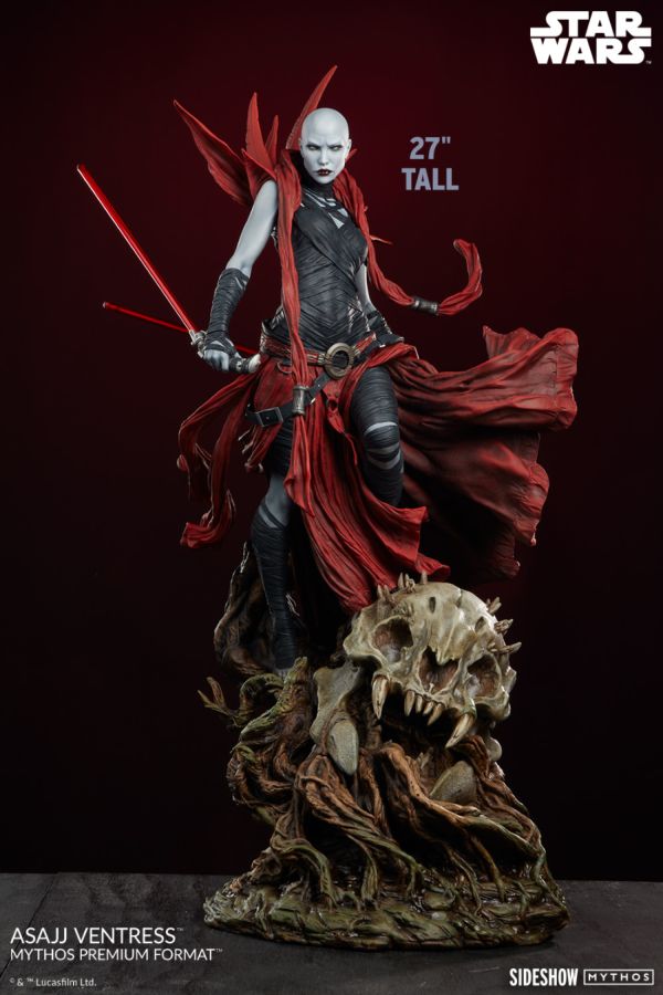 Star Wars - Asajj Ventress Premium Format Statue