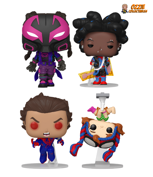 Spider-Man: Across the Spider-Verse Bundle - 4 POP! Vinyls