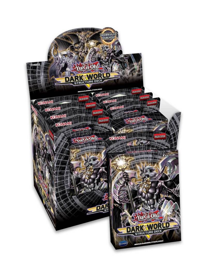 Yu-Gi-Oh! - Dark World Structure Decks (Display of 8)