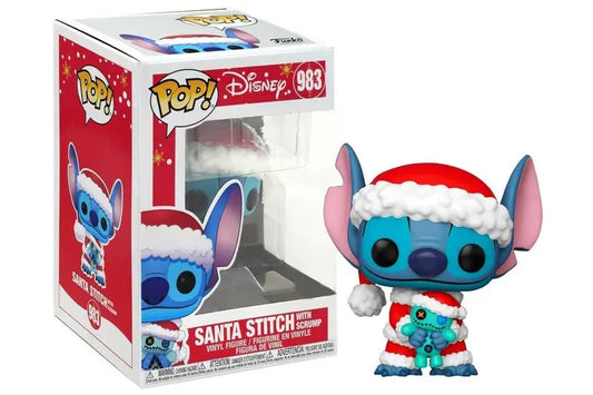 Lilo & Stitch - Santa Stitch with Scrump US Exclusive Pop! Vinyl #983