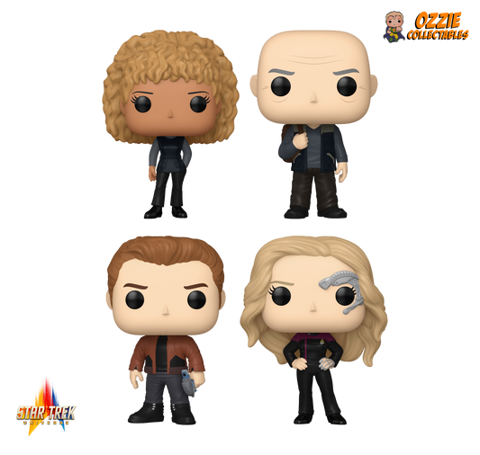 Star Trek: Picard Bundle - 4 POP! Vinyls