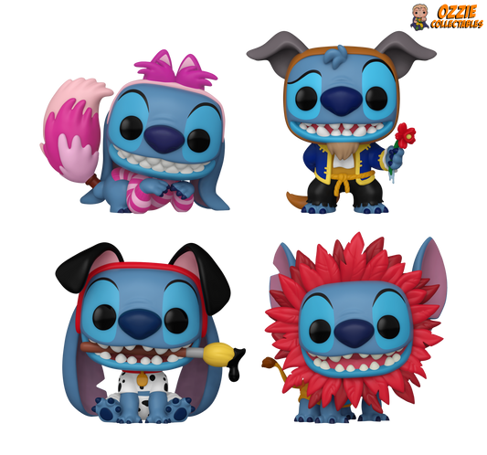 Disney Stitch 2024 Bundle - 4 POP! Vinyls