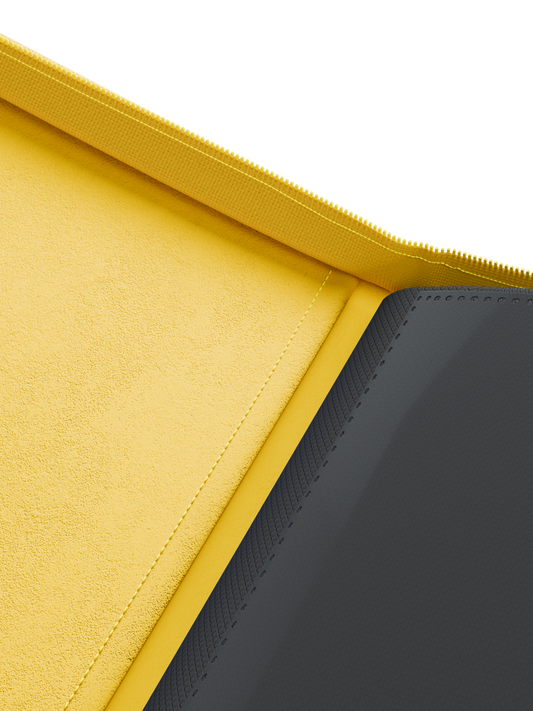 STEALTH 9 Pocket Zip Trading Card Binder - YELLOW
