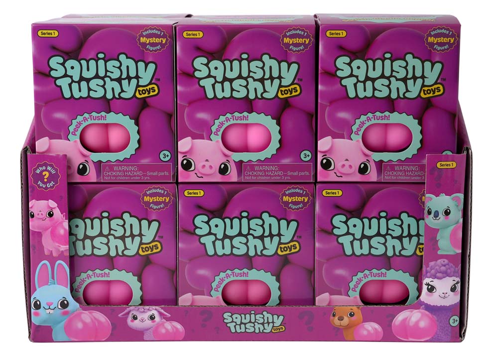 Squishy Tushy Toys 3" Single Blind Box Series 1