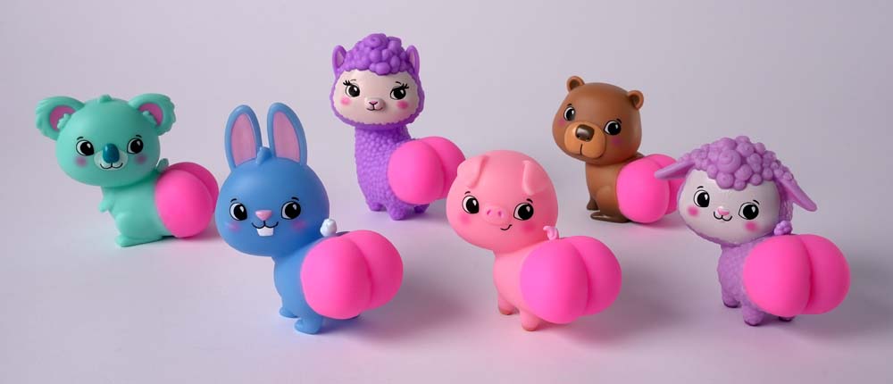 Squishy Tushy Toys 3" Single Blind Box Series 1