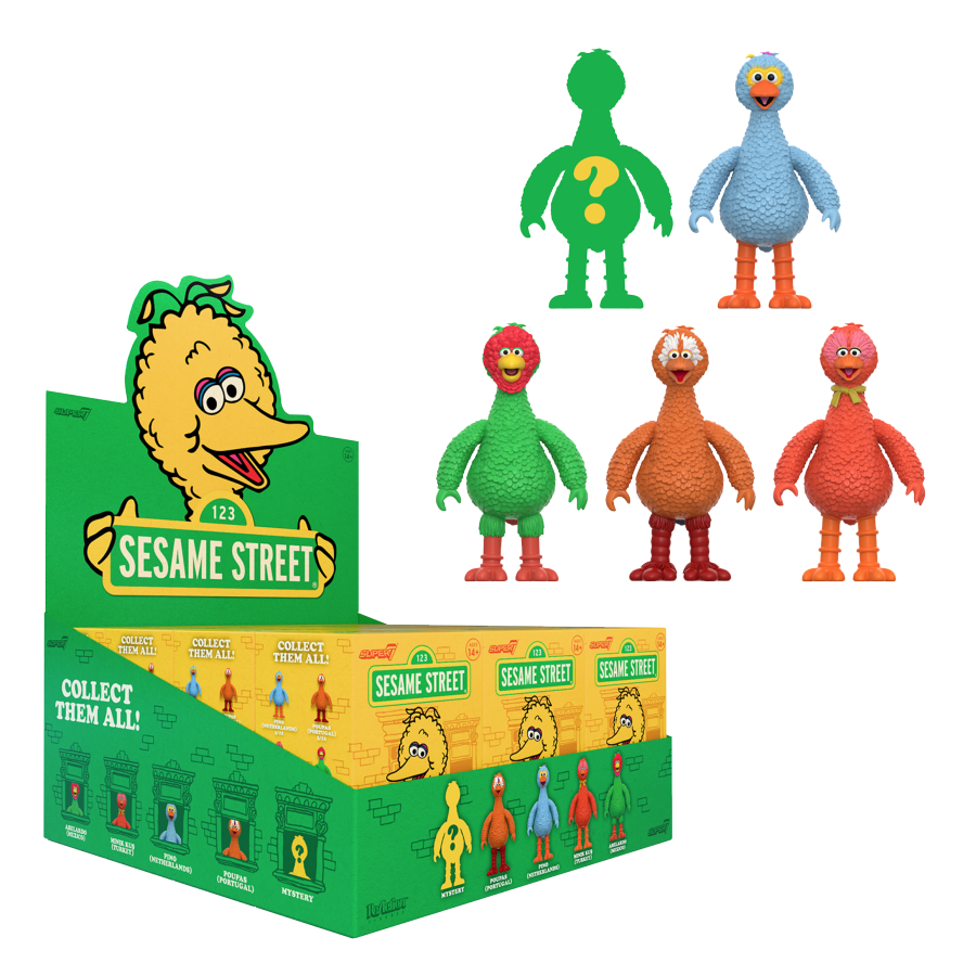 Sesame Street - Big Birds From Around The World Blind Box (Wave 5) Assortment (Display of 12)