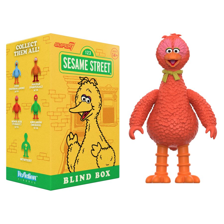 Sesame Street - Big Birds From Around The World Blind Box (Wave 5) Assortment (Display of 12)