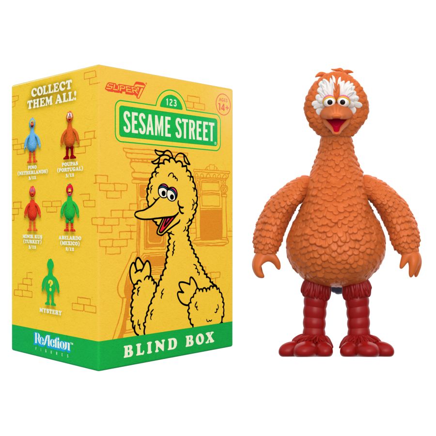 Sesame Street - Big Birds From Around The World Blind Box (Wave 5) Assortment (Display of 12)