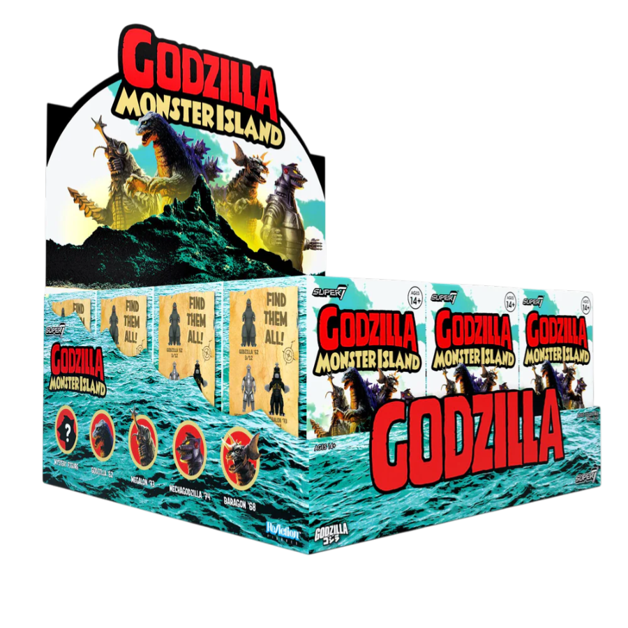 Toho - Monster Island Blind Box Assortment (Display of 12) Wave 07