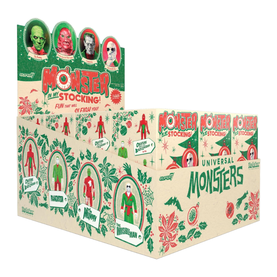 Universal Monsters - Monster in My Stocking Blind Box (Display of 12)