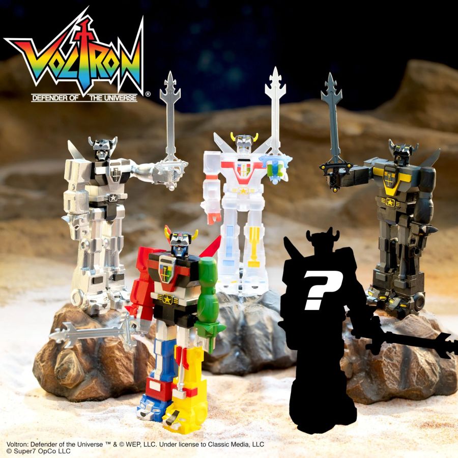 Voltron - Voltron ReAction Wave 01 Blind Box (Display of 12)