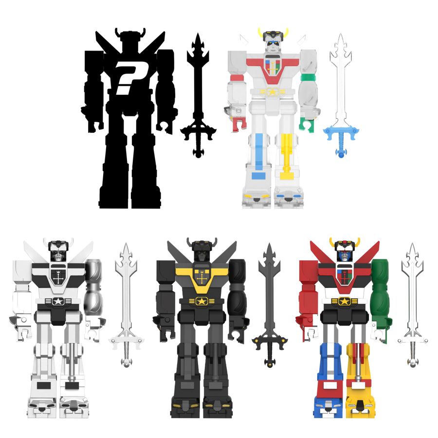 Voltron - Voltron ReAction Wave 01 Blind Box (Display of 12)