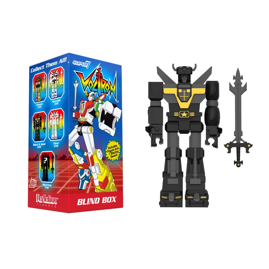 Voltron - Voltron ReAction Wave 01 Blind Box (Display of 12)