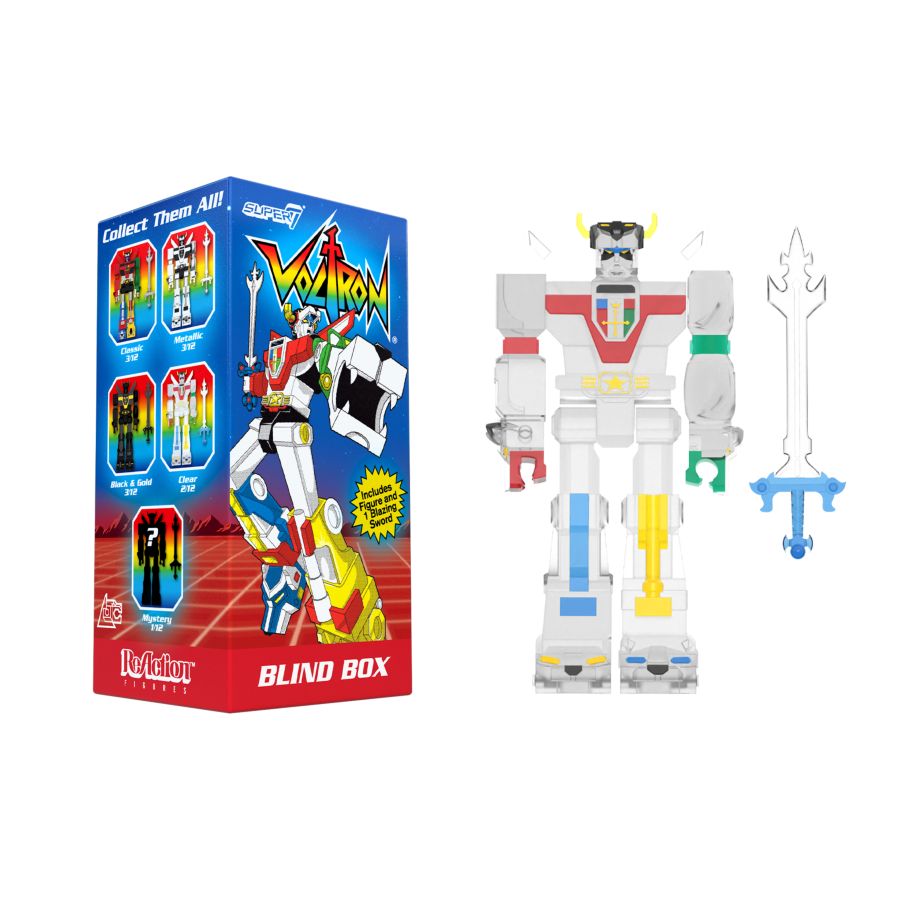 Voltron - Voltron ReAction Wave 01 Blind Box (Display of 12)