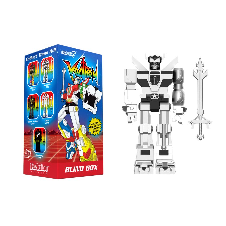 Voltron - Voltron ReAction Wave 01 Blind Box (Display of 12)