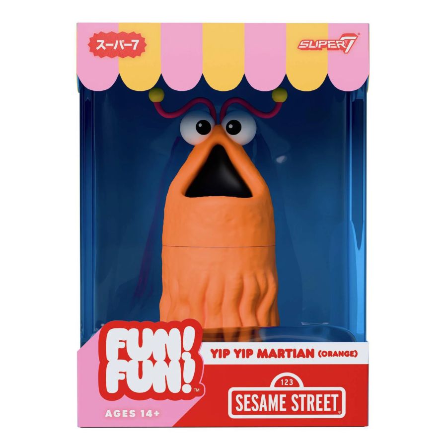 Sesame Street - Yip Yip Martian (Orange) Fun! Fun! Figure