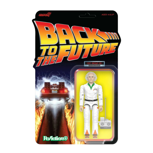 BttF - Doc Brown '85 Reaction+ Figure