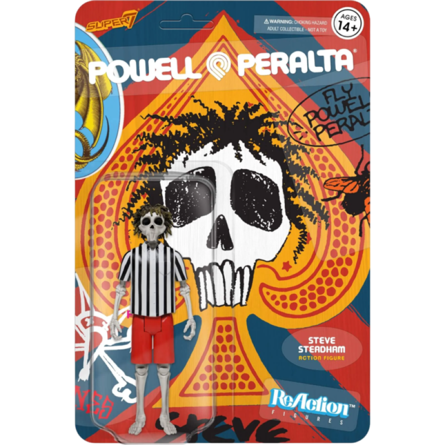 Powell Peralta - Steve Steadham ReAction 3.75" Figure