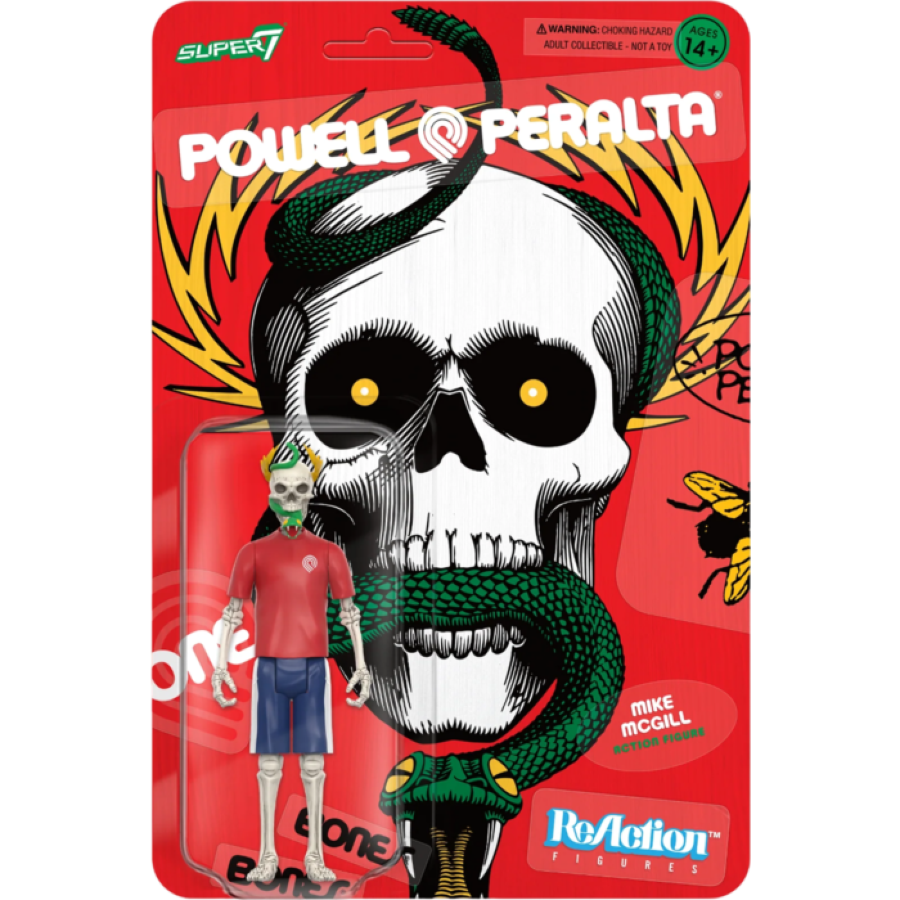Powell Peralta - Mike McGill ReAction 3.75" Figure