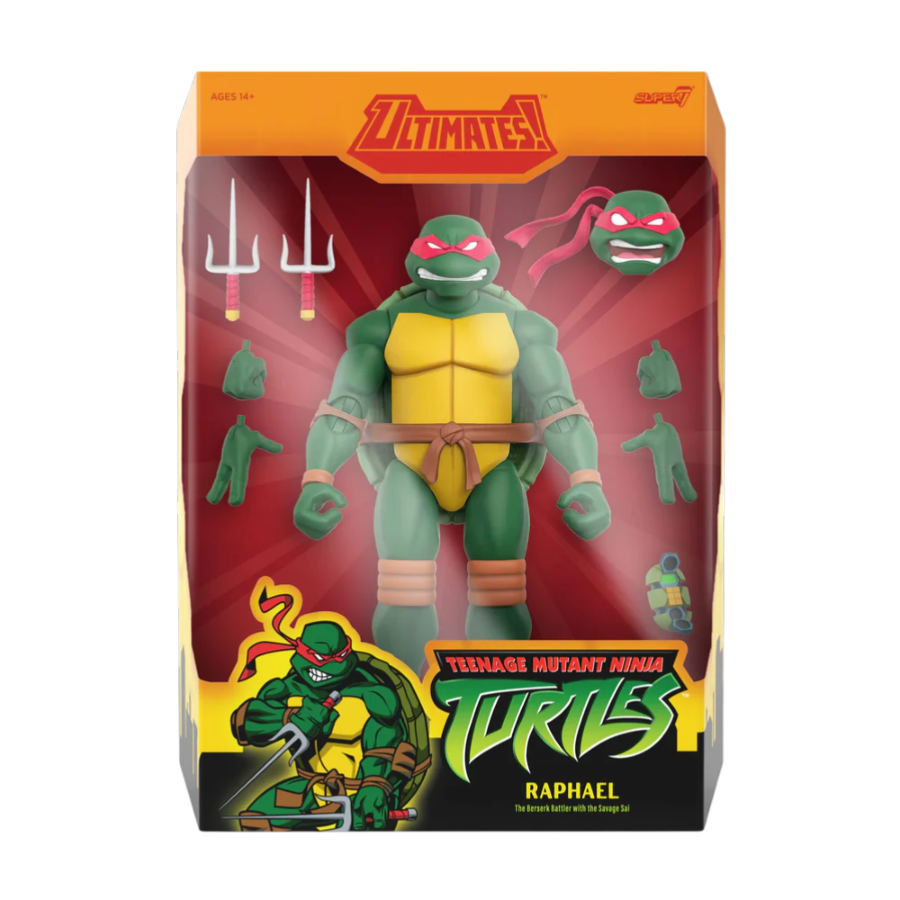 Tennage Mutant Ninja Turtles - Raphael Ultimates Figure