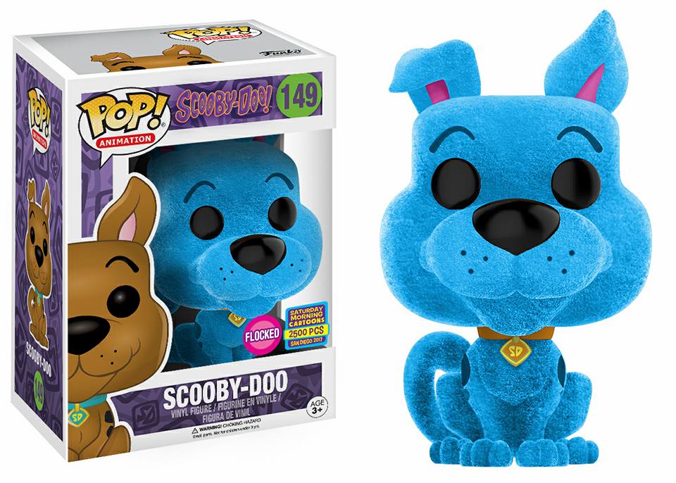 Scooby-Doo - Scooby-Doo (Flocked) (Blue) Pop! Vinyl #149