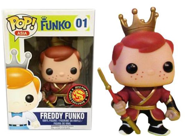 Funko - Freddy Funko Monkey King 2015 Asia Exclusive Pop! Vinyl #01