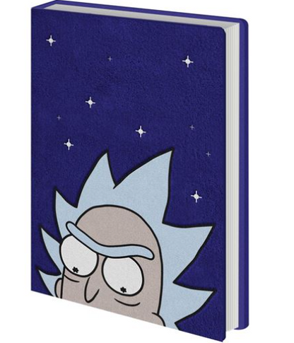 Rick and Morty - Rick - Plush Notebook
